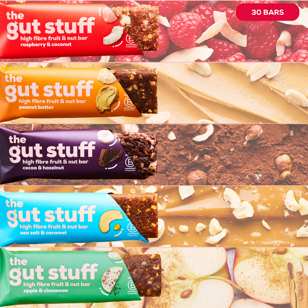 mixed flavour 30 high fibre bar flavours