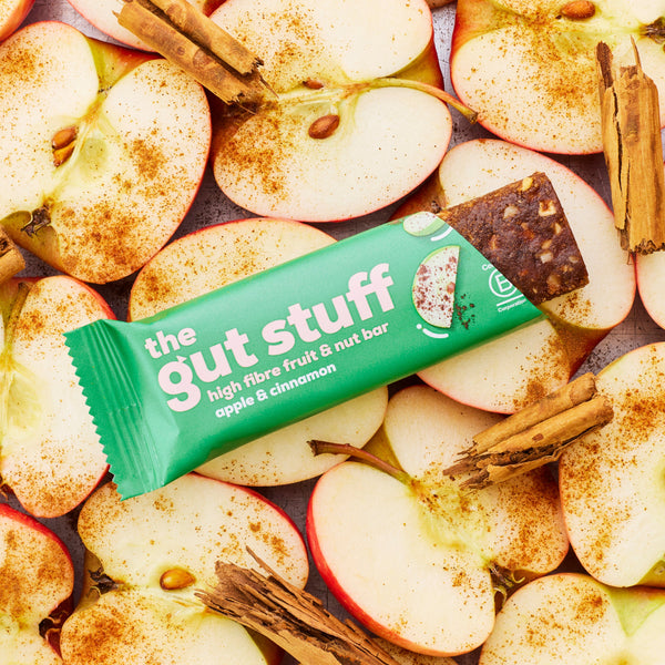 apple and cinnamon x12 high fibre snack bars