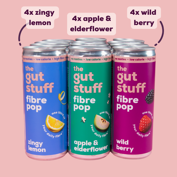 high fibre pop 12 can box