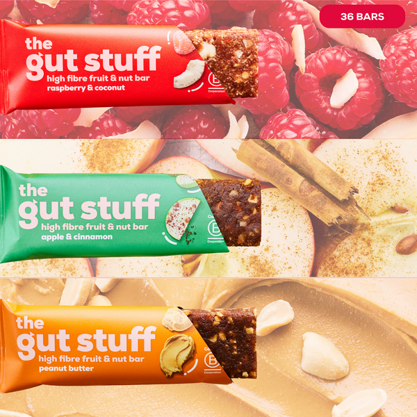 fruit and nut high fibre bar flavours
