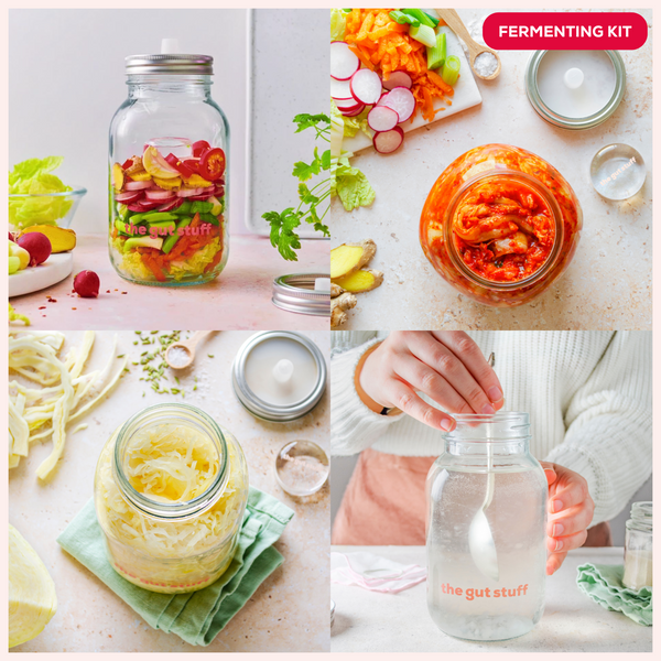 gut friendly products ferments kimchi kefir sauerkraut