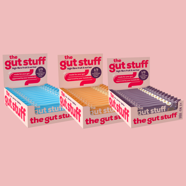 sea salt caramel high fibre bars peanut butter high fibre bars cocoa and hazelnut high fibre bars