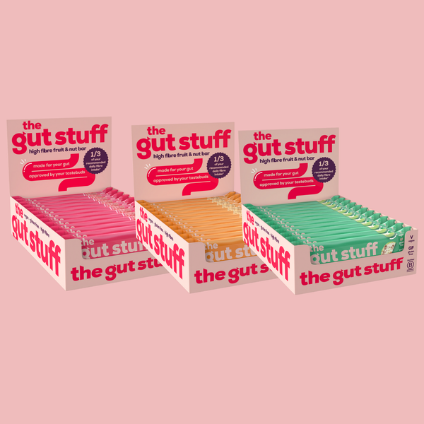 raspberry coconut high fibre bars peanut butter high fibre bars apple cinnamon high fibre bars