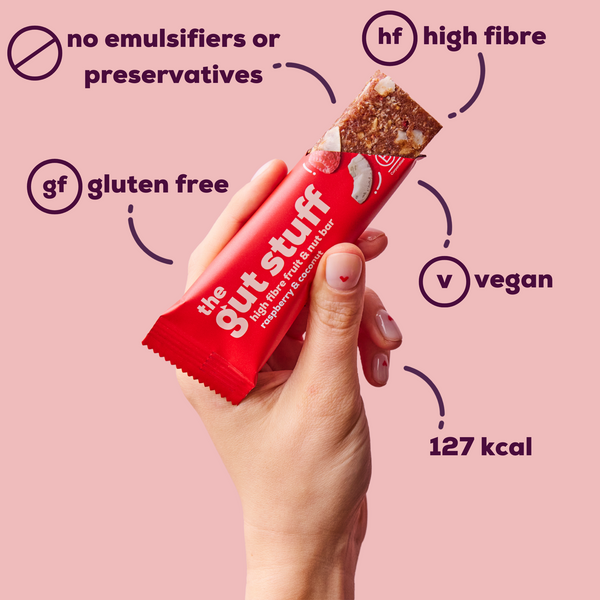 raspberry and coconut high fibre bars high fibre low calorie no nasties