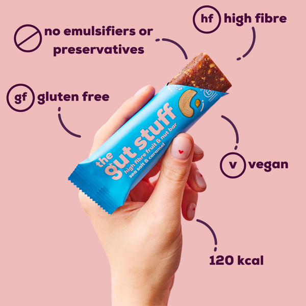 seal salt and caramel high fibre bars high fibre low calorie no nasties